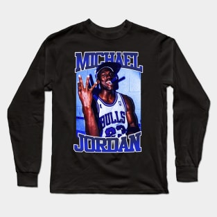 Michael Jordan Graphic Tee Long Sleeve T-Shirt